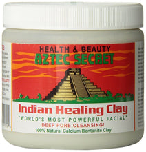 Load image into Gallery viewer, AZTEC SECRET 1lb (454g) Indian Healing Clay Deep Pore Cleansing 100% Natural Volcano Calcium Bentonite Clay
